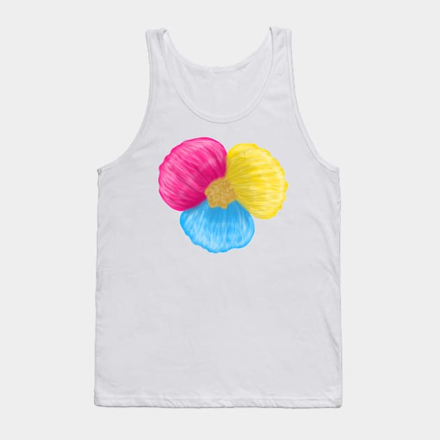 Pan pride flower Tank Top by Becky-Marie